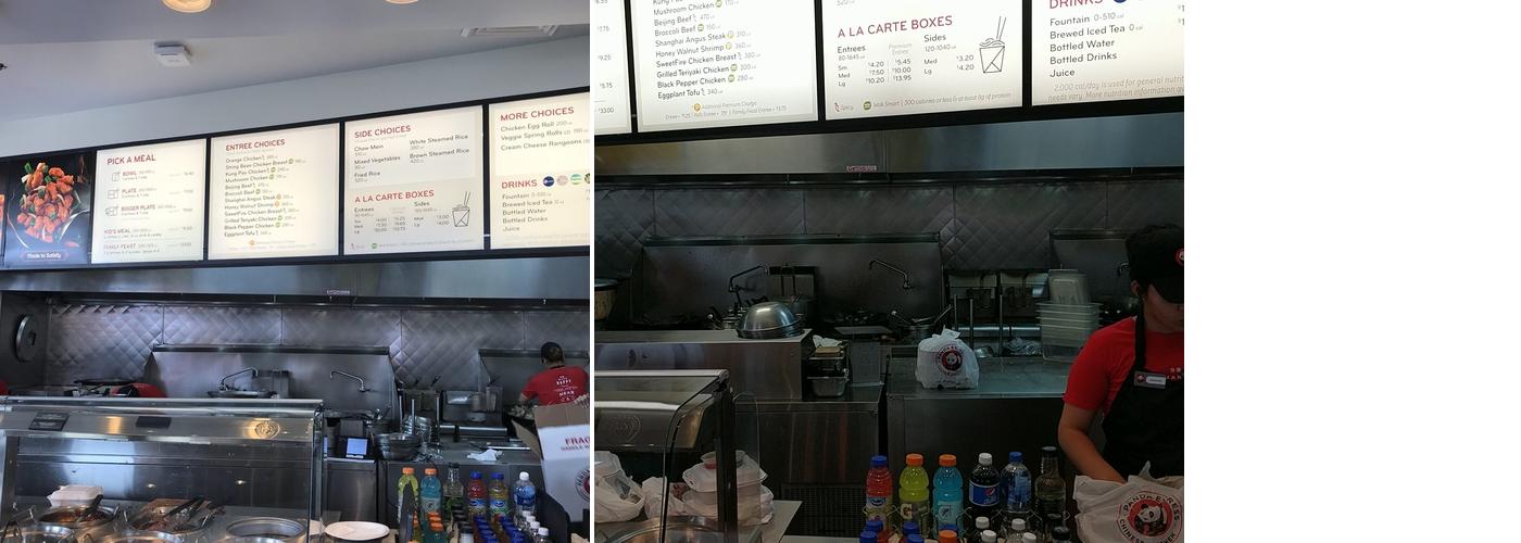 Panda Express Menu