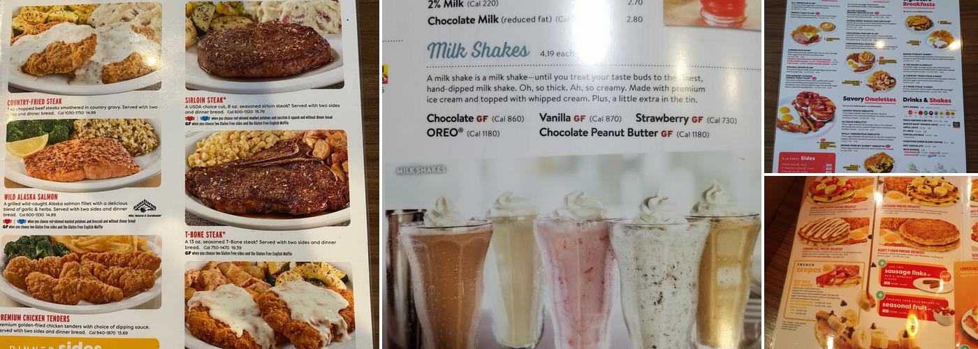 Denny's Menu