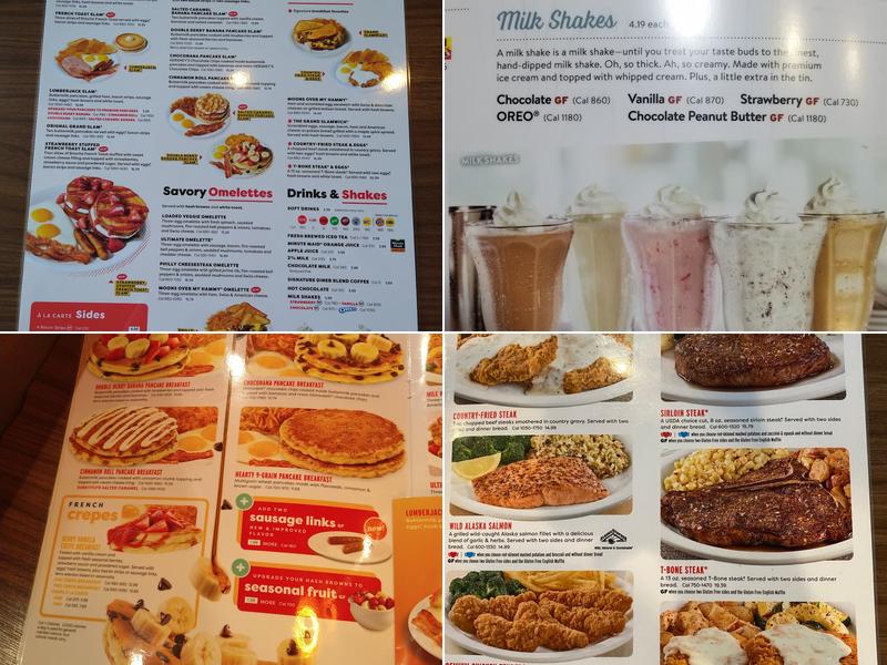 Denny's Menu