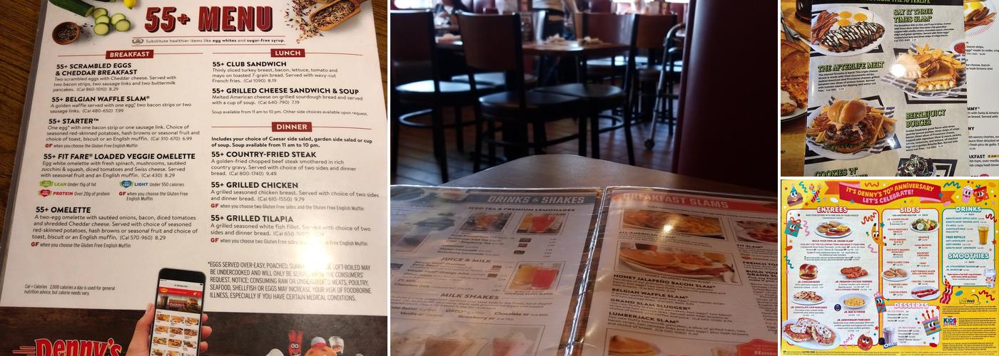 Denny's Menu
