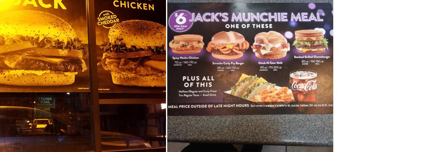 Jack In The Box Menu
