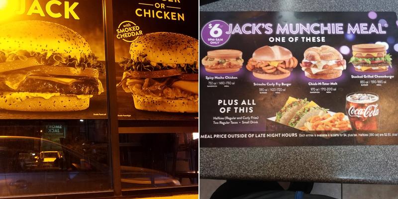 Jack In The Box Menu