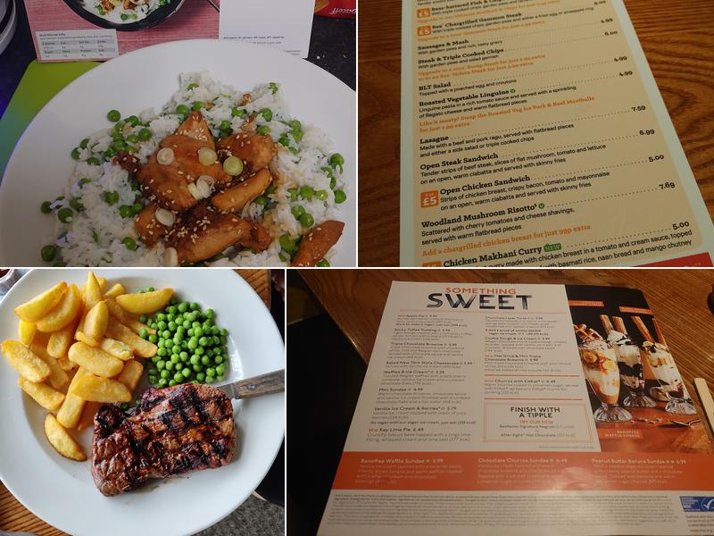 Beefeater Oyster Reach Menu