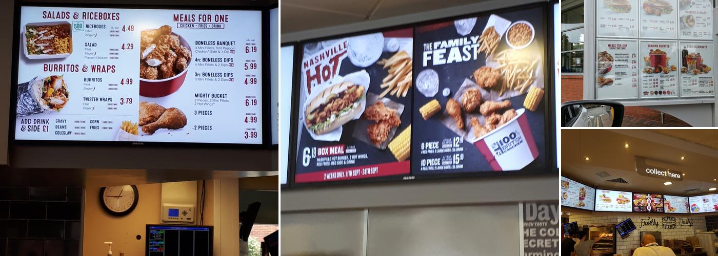 KFC Menu