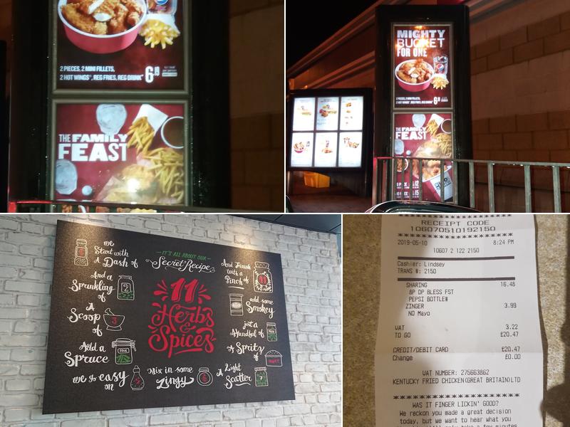 KFC Ipswich - Bury Road Menu