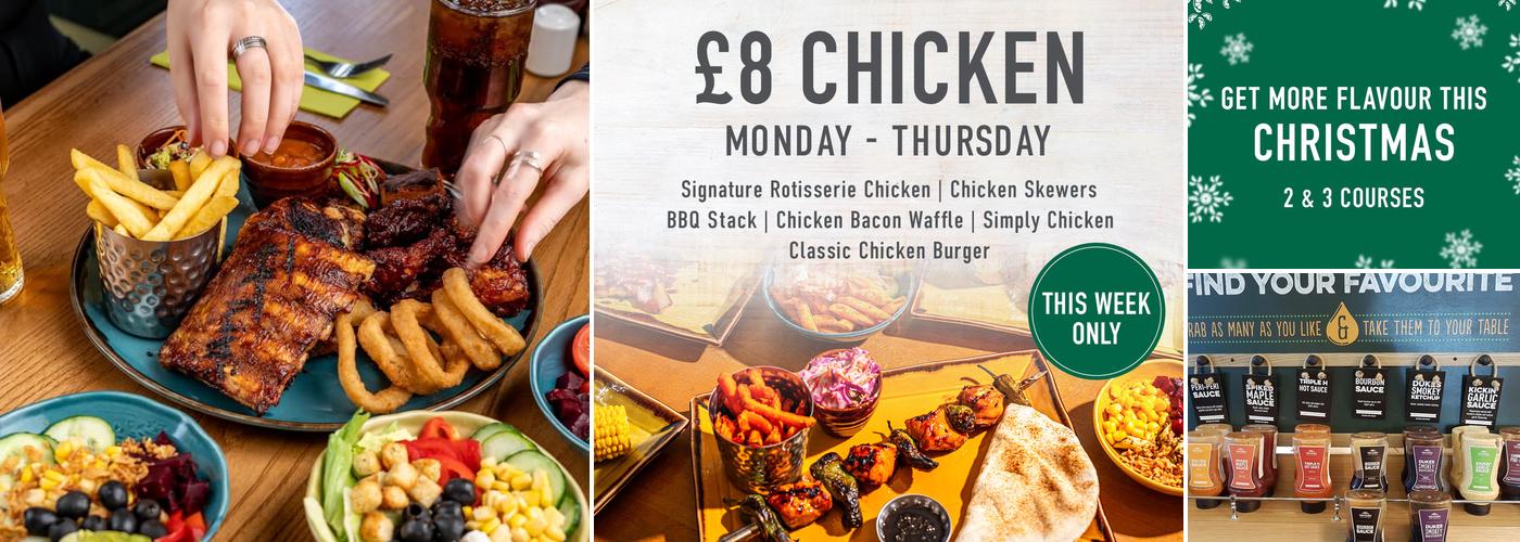 Harvester Ravenswood Ipswich Menu