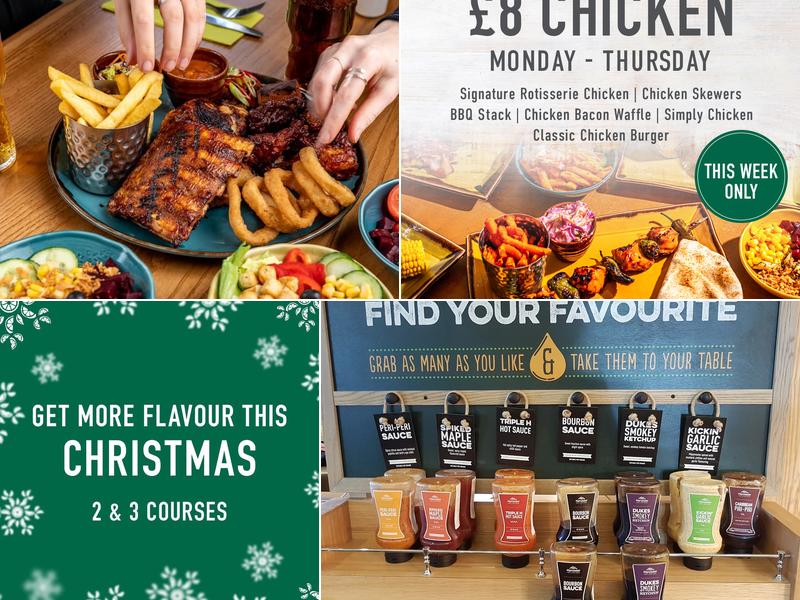 Harvester Ravenswood Ipswich Menu