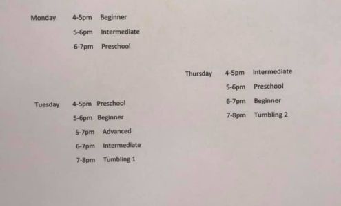 Paramount Gymnastics Zebulon