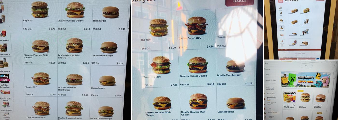 McDonald's Menu