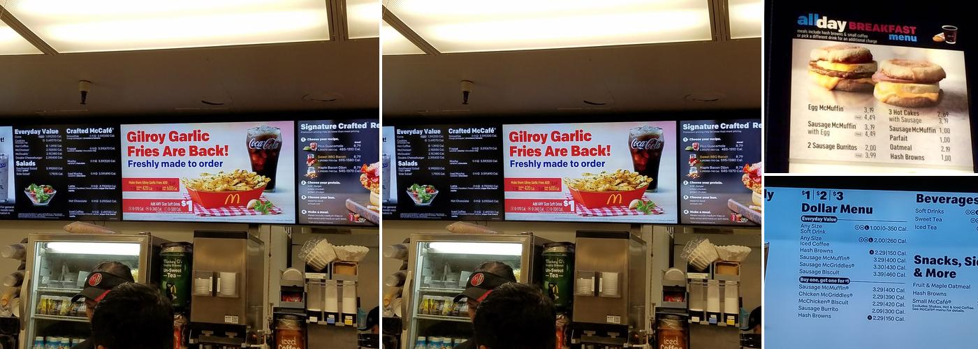 McDonald's Menu