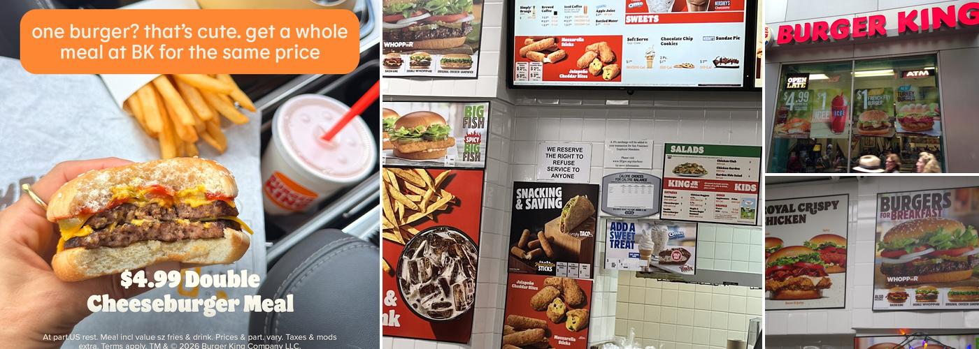 Burger King Menu