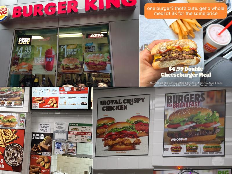 Burger King Menu