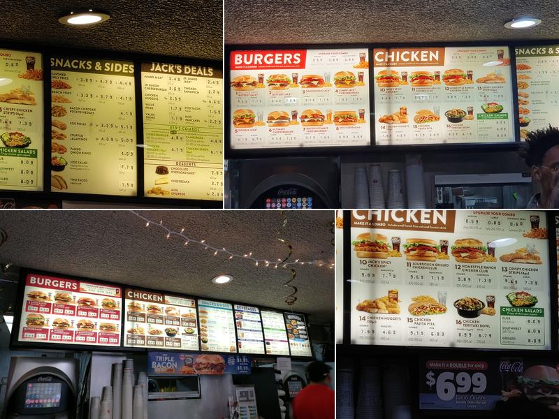 Jack In The Box Menu