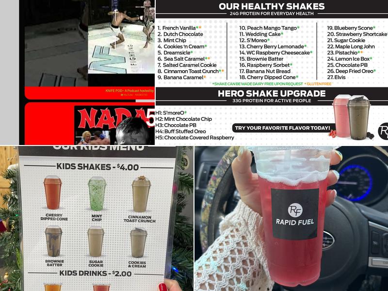 Rapid Fuel Menu