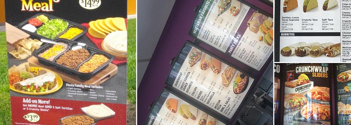 Taco Bell Menu