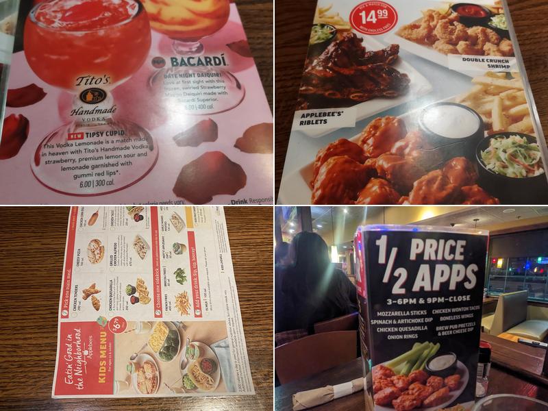 Applebee's Grill + Bar Menu