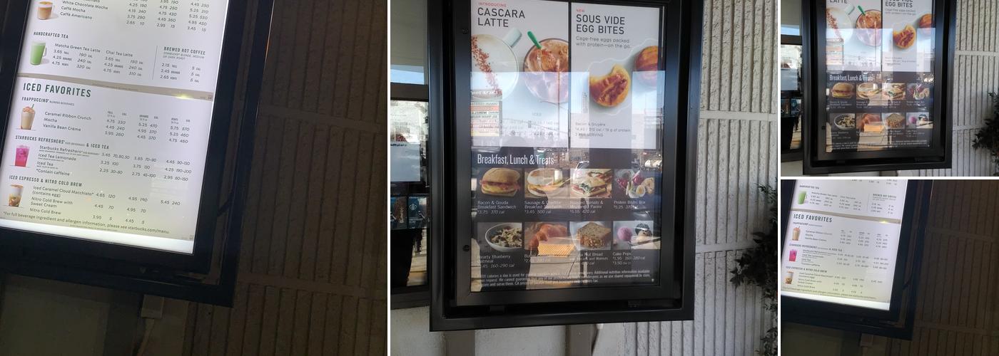 Starbucks Menu