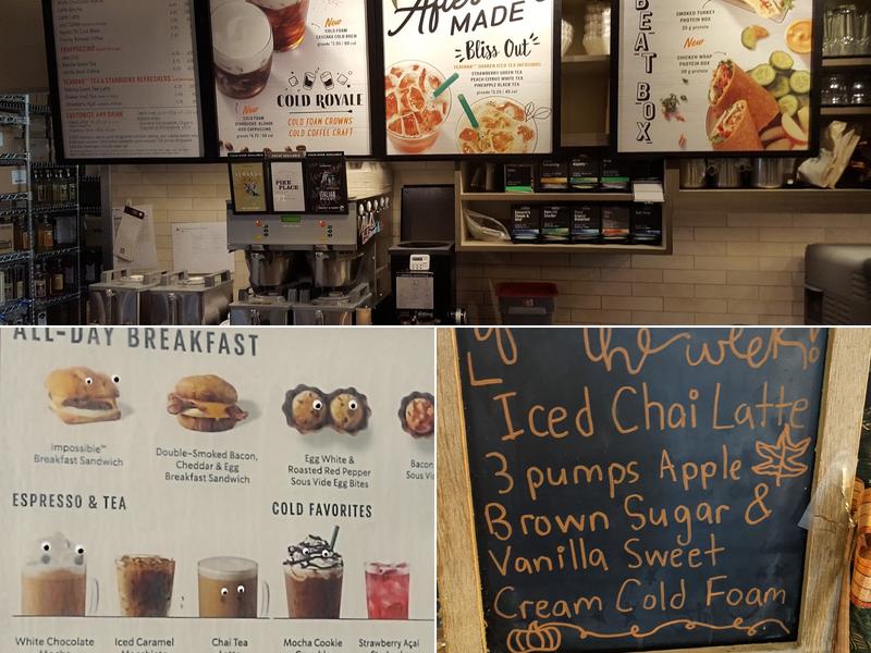 Starbucks Menu