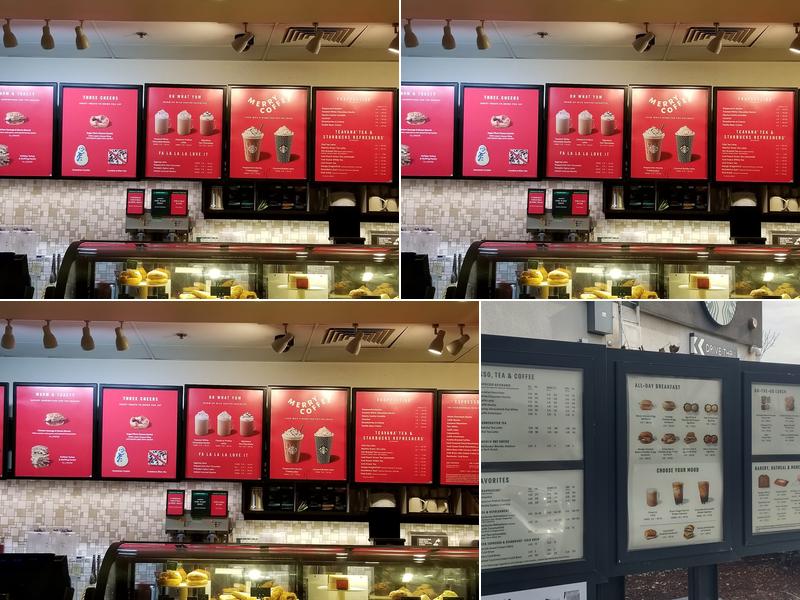 Starbucks Menu