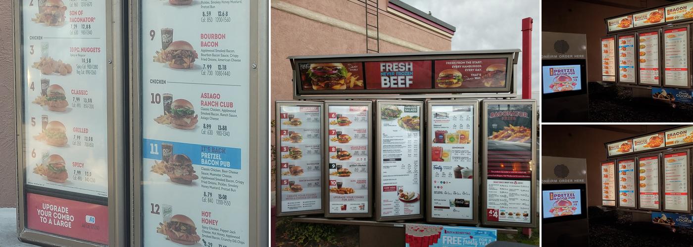 Wendy's Menu