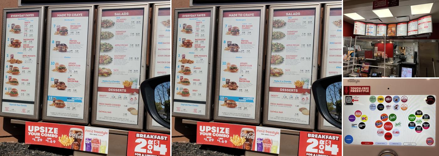 Wendy's Menu