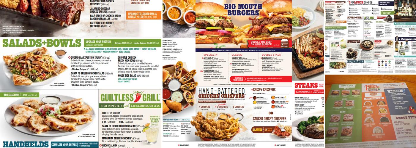 Chili's Grill & Bar Menu