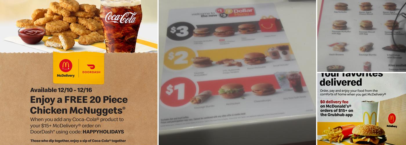 McDonald's Menu