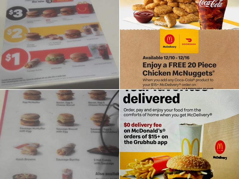 McDonald's Menu