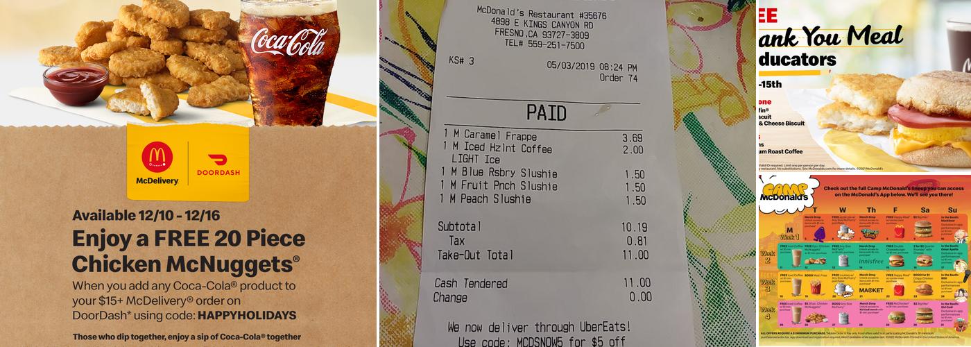 McDonald's Menu
