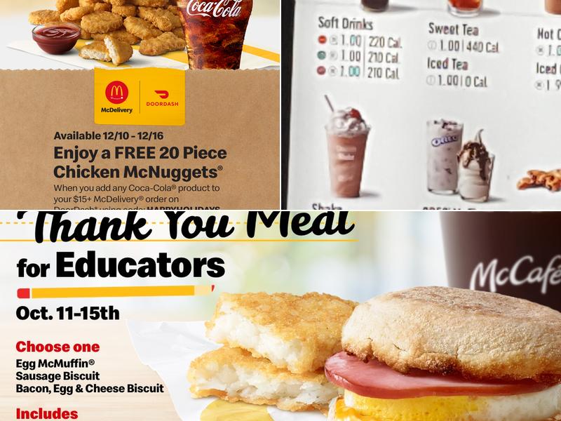 McDonald's Menu