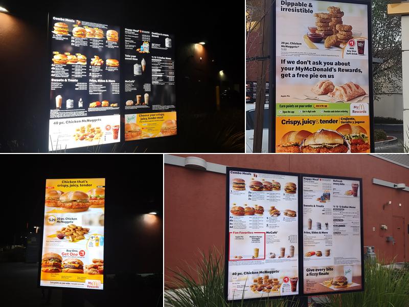 McDonald's Menu
