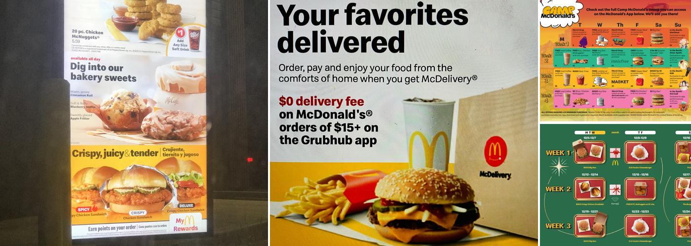 McDonald's Menu