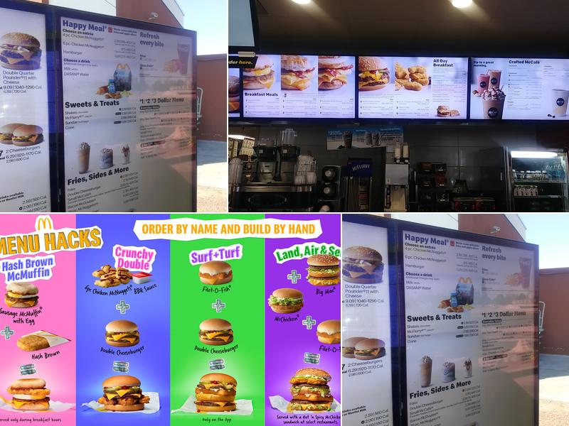 McDonald's Menu