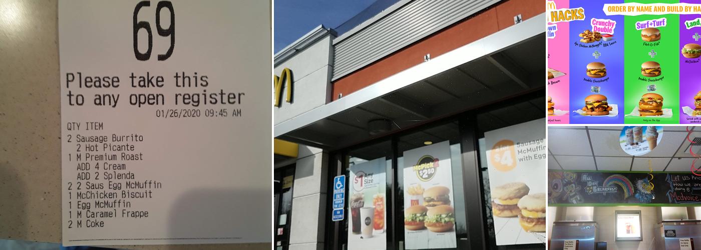 McDonald's Menu