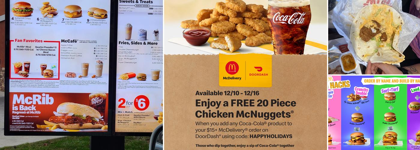 McDonald's Menu