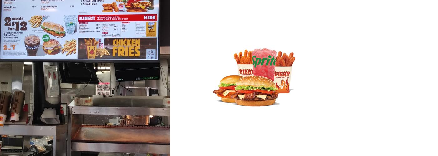 Burger King Menu