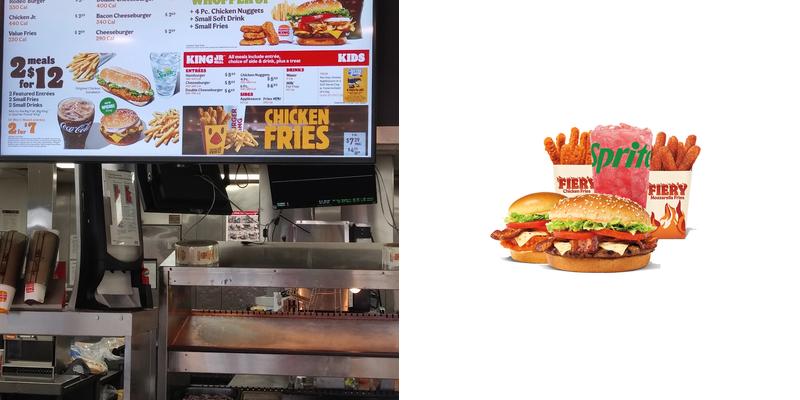 Burger King Menu
