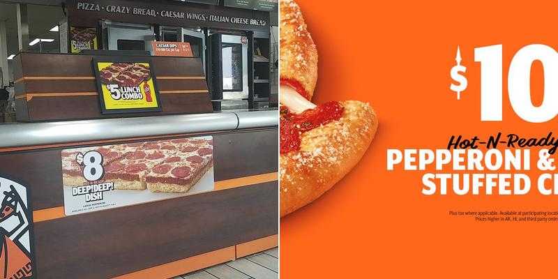 Little Caesars Pizza Menu
