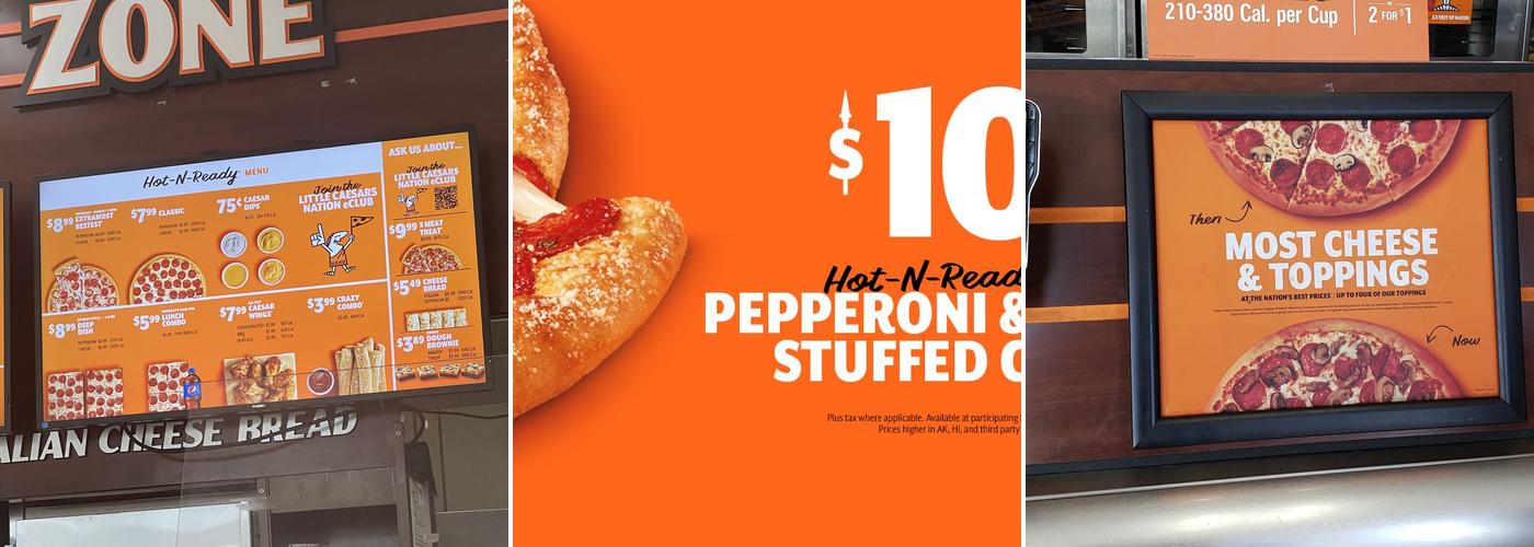 Little Caesars Pizza Menu