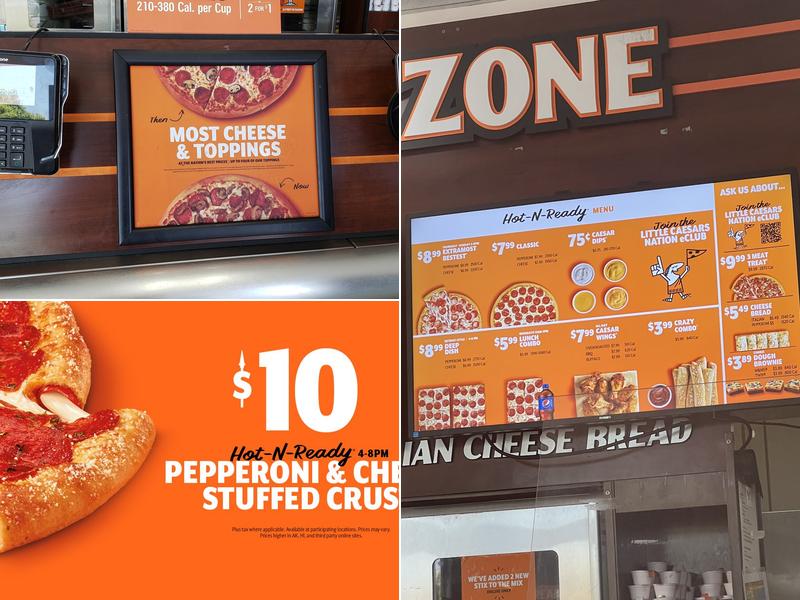 Little Caesars Pizza Menu