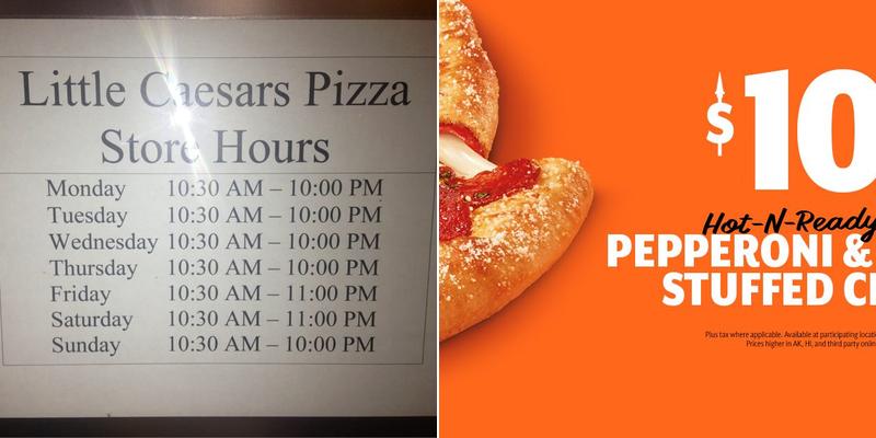 Little Caesars Pizza Menu