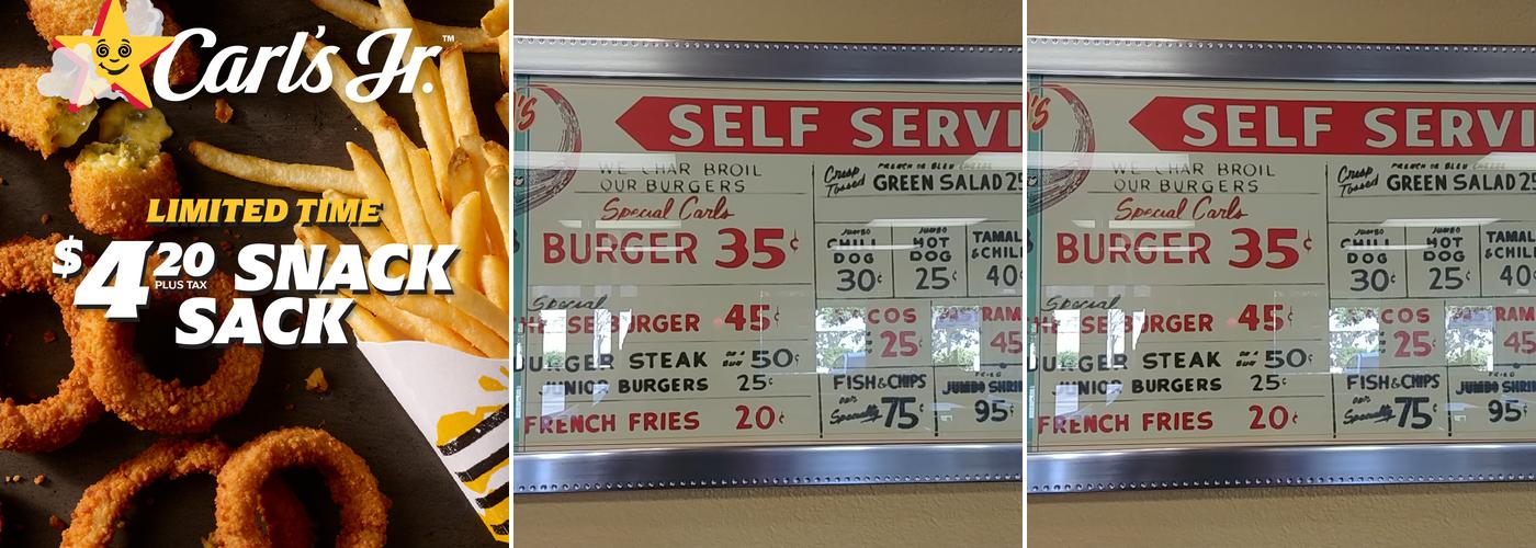 Carl’s Jr. Menu