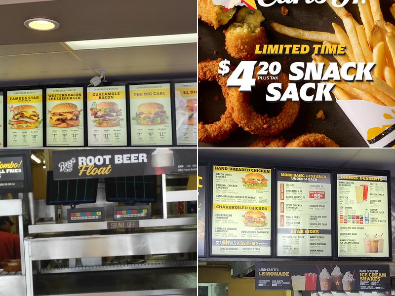 Carl’s Jr. Menu