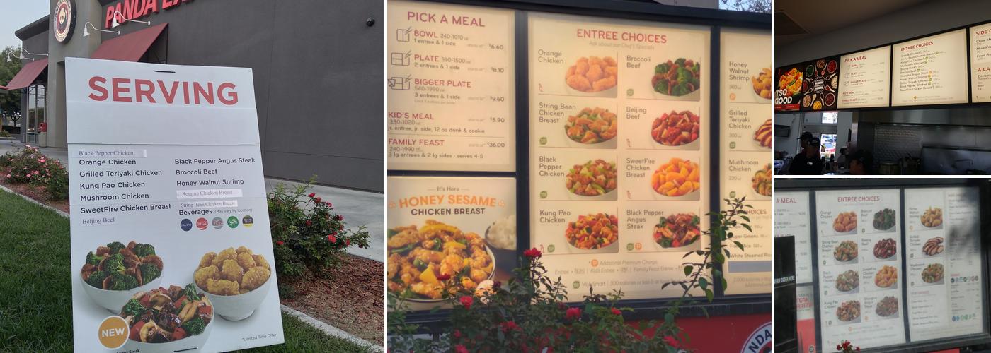 Panda Express Menu