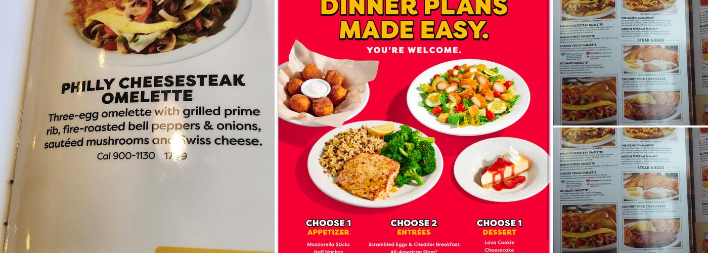 Denny's Menu