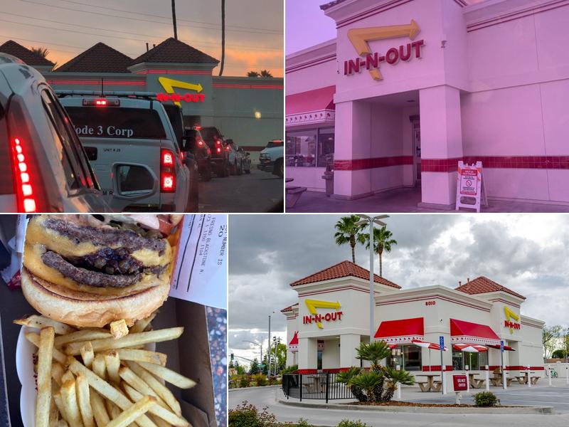 In-N-Out Burger 8010 N Blackstone Ave, Fresno