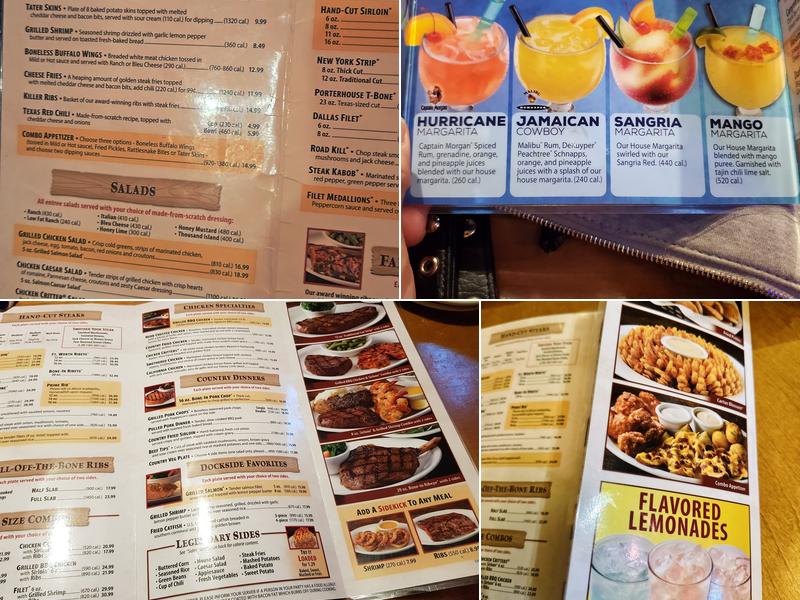 Texas Roadhouse Menu