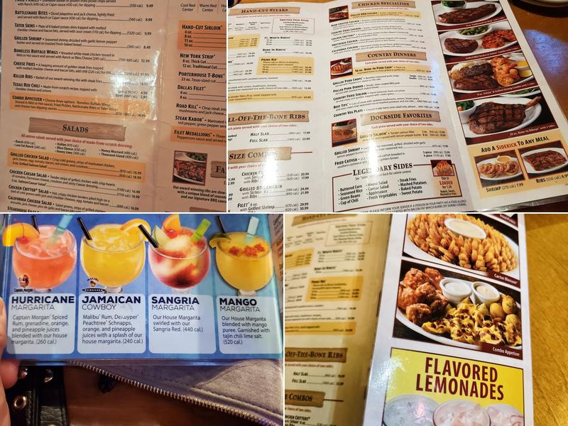 Texas Roadhouse Menu