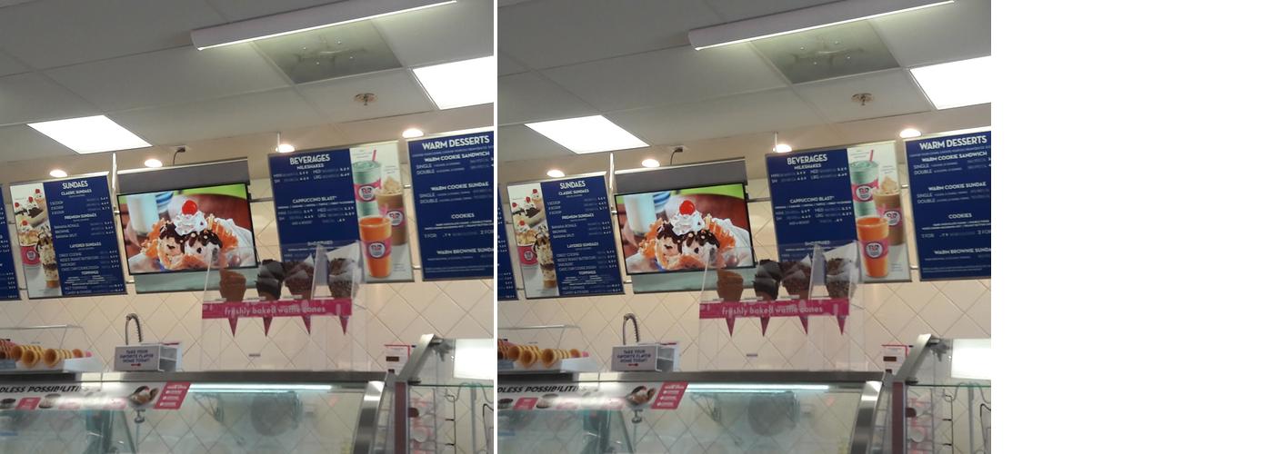 Baskin-Robbins Menu