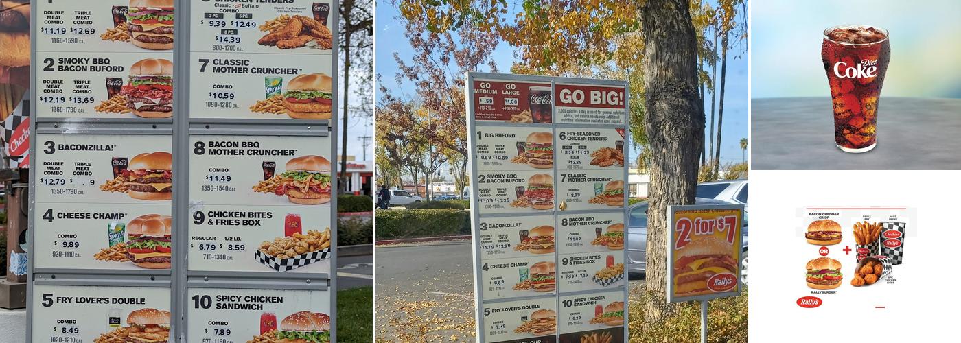 Rally's Menu